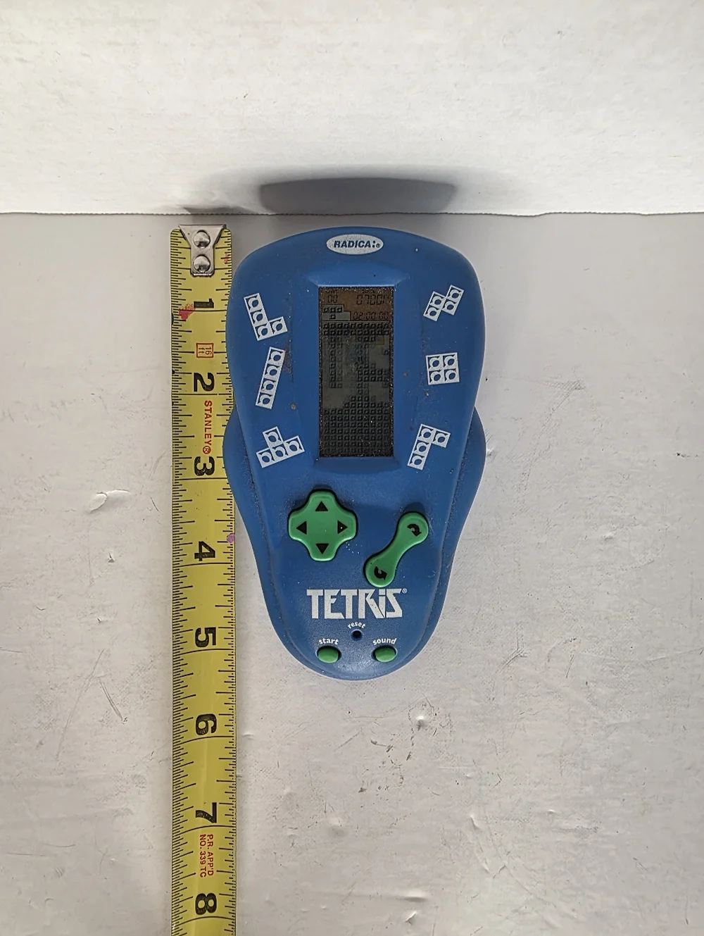 Vintage 2000 Radica POCKET TETRIS 3 Games in 1 Model 72014 Tested & Plays Great